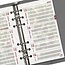 Personal Organiser Pocket Agenda Inset week NL 2025 Flowers