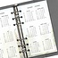 Agenda tascabile Personal Organiser con inserto settimana NL 2025 Fiori