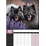 Calendario Keeshond A3 2025