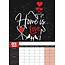 Home Sweet Home Calendario 2025