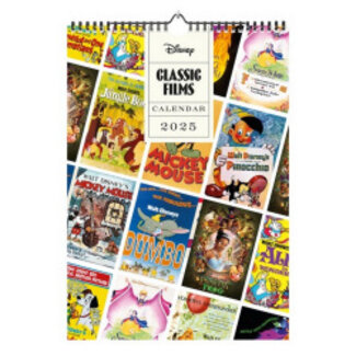 Grupo Disney Classic Films Calendar 2025 A3