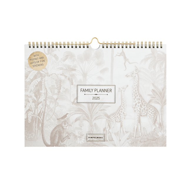Pimpelmees Pimpelmees Family Planner 2025