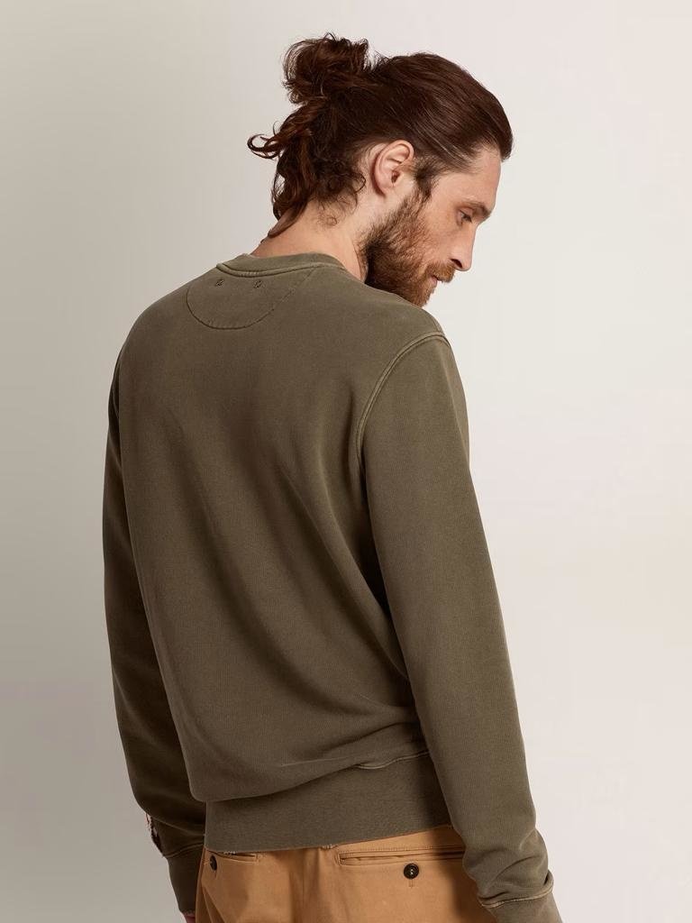 golden goose sweater archibald dusty olive