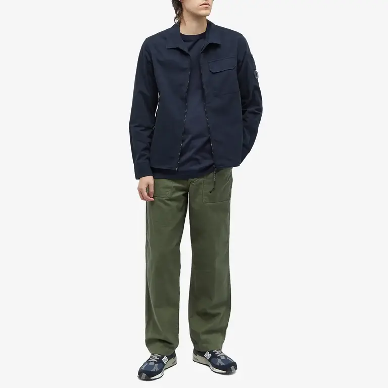 cp company overshirt long sleeve total eclipse