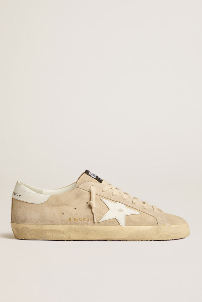 golden goose Super-Star calssic with list seedpearl/white.