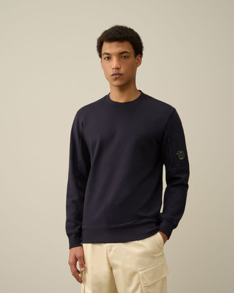 cp company Sweatshirt cotton diagonal fleece Total eclipse