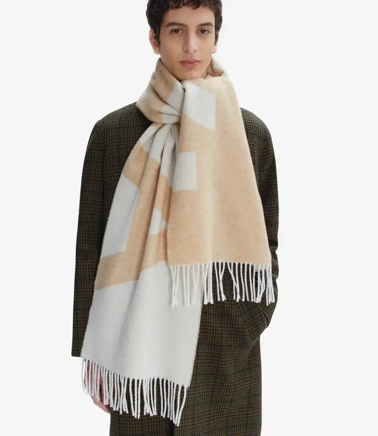 A.P.C. Scarf Malo Beige