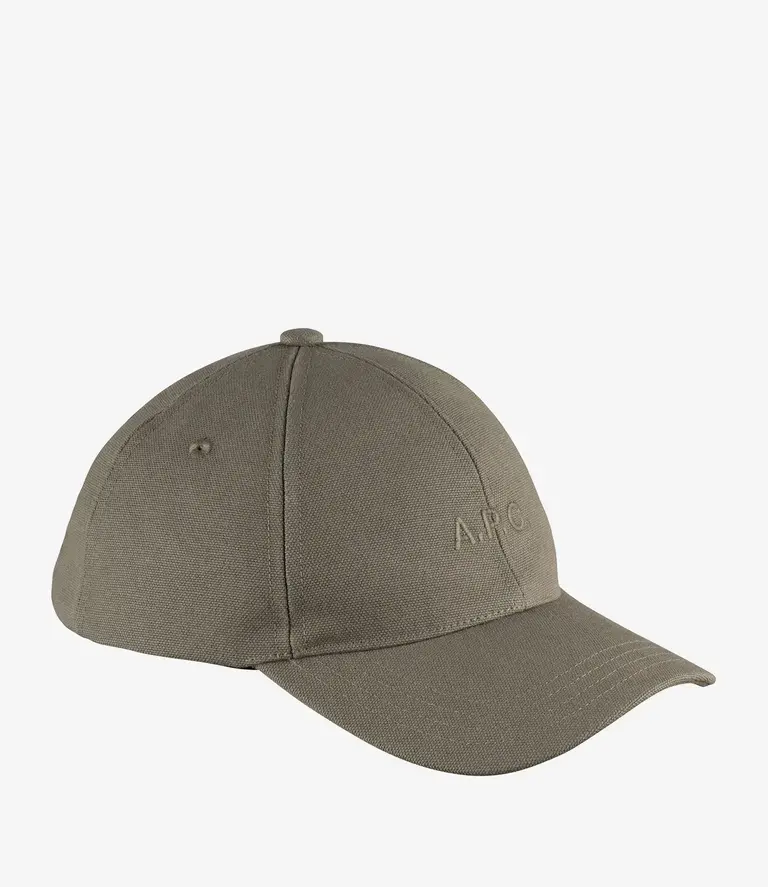 A.P.C. Casquette Charlie Canvas Military