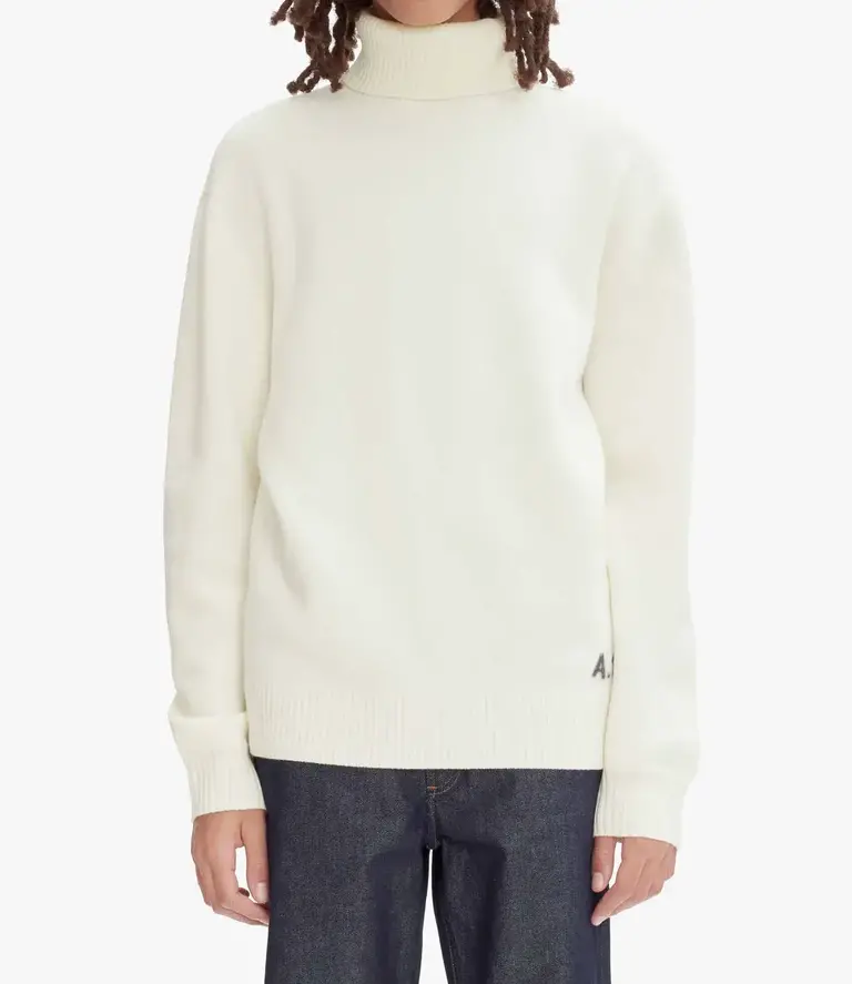 A.P.C. Turtle Neck Walter Off-White