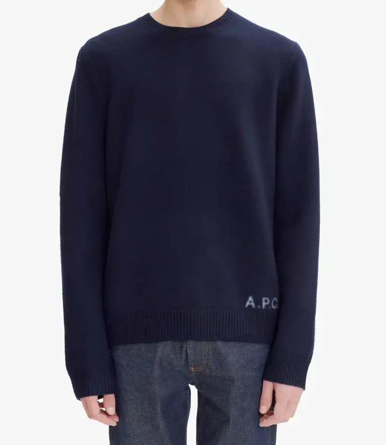 A.P.C. Crewneck Edward Navy