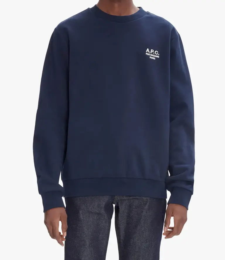 A.P.C. Sweat Regular Rue Madame Navy