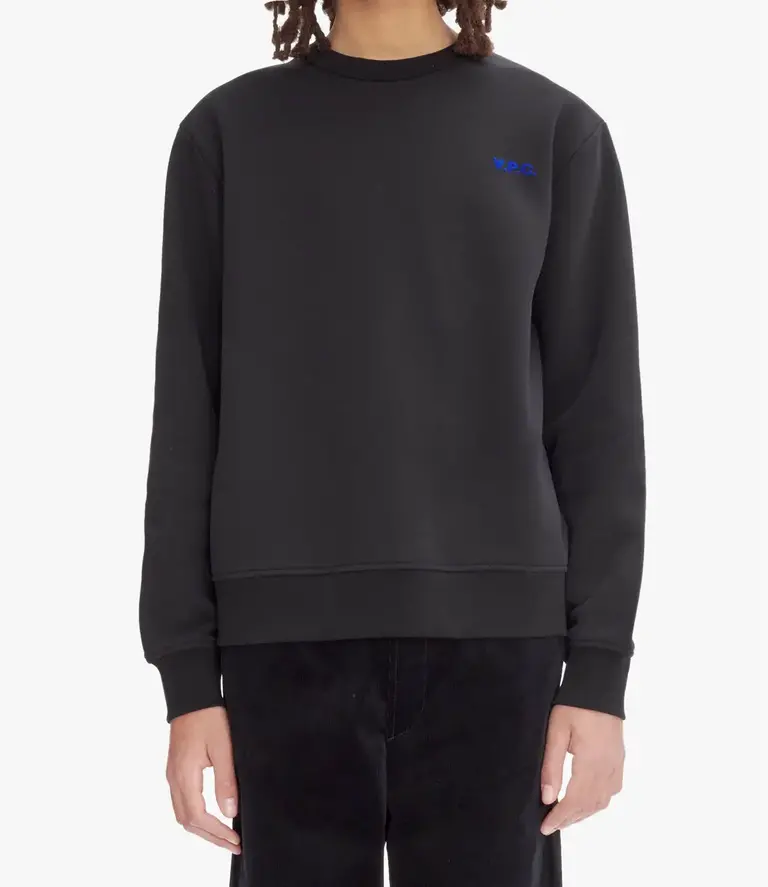 A.P.C. Sweat Boxy Small VPC Black Blue