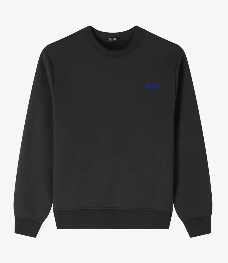 A.P.C. Sweat Boxy Small VPC Black Blue