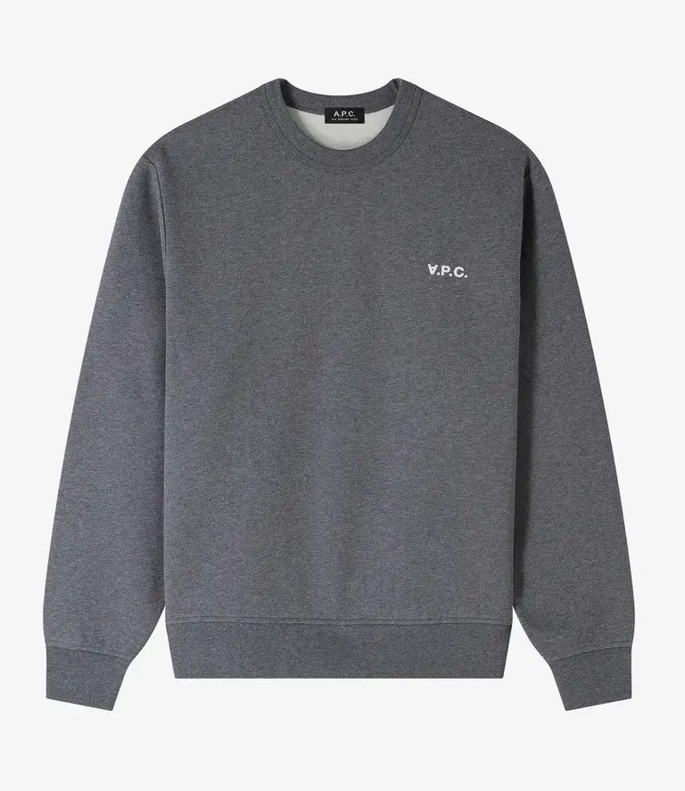 A.P.C. Sweat Boxy Small VPC Grey White