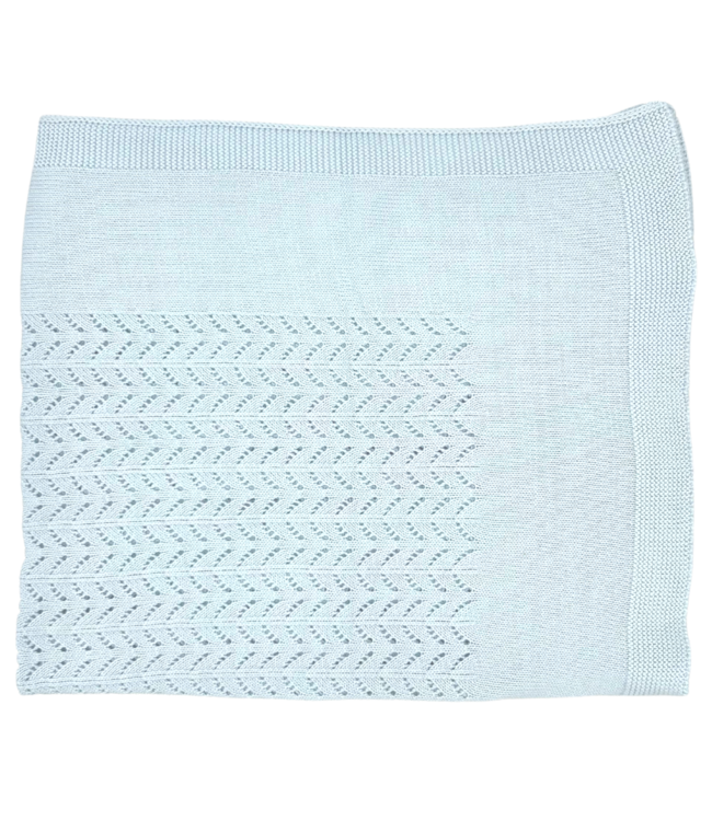 Deken Katoen Gebreid - Little Mack