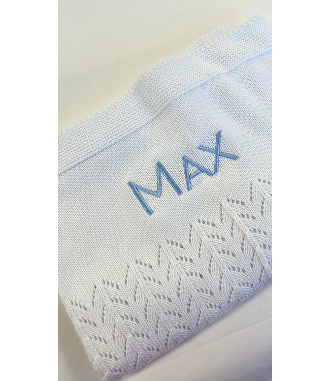 Deken Katoen Gebreid - Little Mack