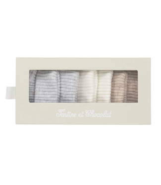 Tartine et Chocolat: Babykleding & Kinderkleding Sokken in doosje - Tartine et Chocolat