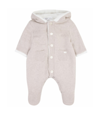 Tartine et Chocolat: Babykleding & Kinderkleding Onesie gebreid met teddy binnenvoering - Tartine et Chocolat