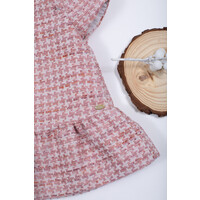 Jurk tweed pied de poule - Tartine et Chocolat