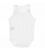 Babidu: Babykleding Body/Romper Perle gehaakt (wit) - Babidu