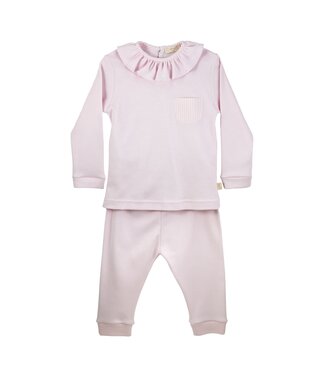 Baby Gi ( Baby & Kinderkleding) Pyjama streepjes (lichtroze) - Baby Gi