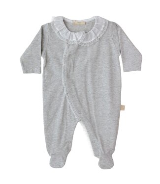 Baby Gi ( Baby & Kinderkleding) Babypakje Lace kraag (grijs) - Baby Gi