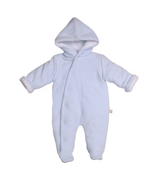 Baby Gi ( Baby & Kinderkleding) Onesie velours (lichtblauw) - Baby Gi