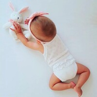 Body/Romper hartjes ruches - Babidu