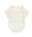 Babidu: Babykleding Body/Romper tetra + kraagje (beige) - Babidu