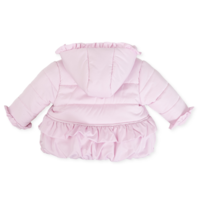 Winterjas strikken + ruche - Tutto Piccolo