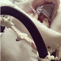 Maxi-Cosi hoes incl. voetzenzak (wit) - GBB