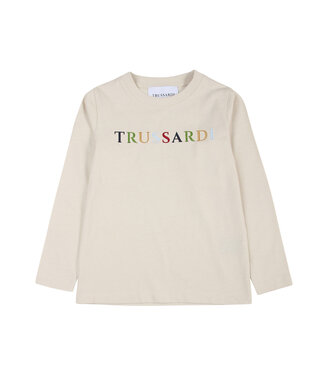 Trussardi : Kinderkleding T-shirt gekleurde letters - Trussardi