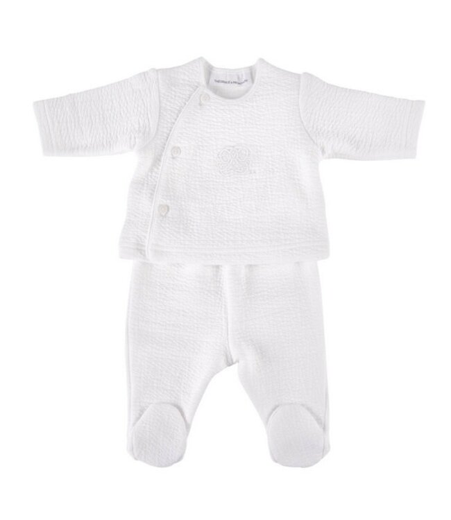 Babypakje 2-delig Cotton White - Theophile & Patachou