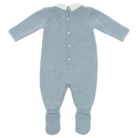 Babypakje gebreid met kraagje - Martin Aranda