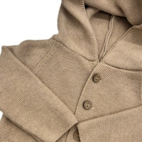 Vest gebreid met capuchon - Wedoble