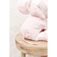 Knuffel Olifant 25cm (Lichtroze) - Tartine et Chocolat