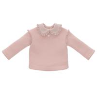 Sweater met tetra kraag & details - Martin Aranda