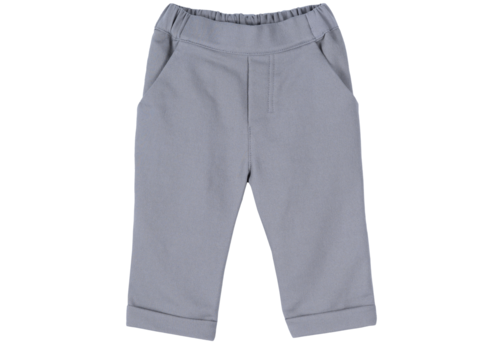 Pantalon met steekzakjes (grijs) - Purete 