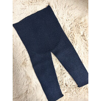 Legging gebreid (Donkerblauw) - Wedoble