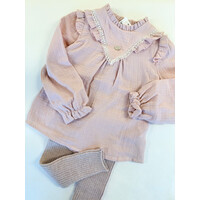 Legging gebreid (roze) - Martin Aranda