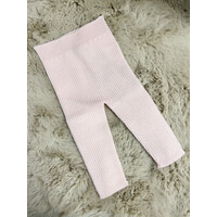 Legging gebreid (Lichtroze) - Wedoble