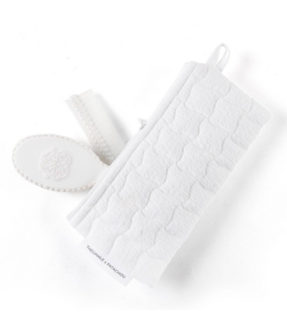 Théophile & Patachou: Exclusieve en tijdloze baby- & kinderproducten Borstel & kam Cotton White - Théophile & Patachou