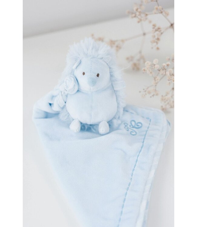 Doudou egel Leon (lichtblauw) - Tartine Et Chocolat