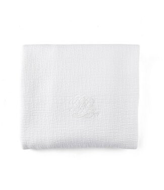 Théophile & Patachou: Exclusieve en tijdloze baby- & kinderproducten Doopdeken wieg Cotton White - Theophile et Patachou