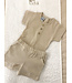 Babidu: Babykleding Body/romper knoopjes (sand) - Babidu