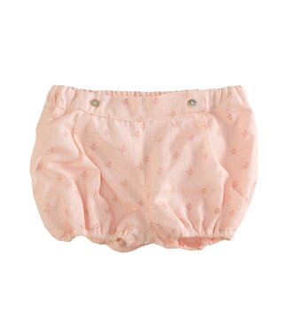 Baby Gi ( Baby & Kinderkleding) Short bloemetjes (peach roze) - Baby Gi