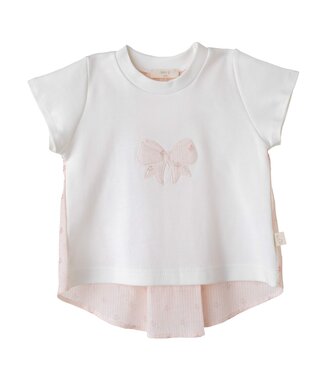 Baby Gi ( Baby & Kinderkleding) T-shirt strik (peach roze) - Baby Gi