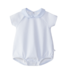 Laranjinha: Babykleding & Accessoires Shortie streep print (lichtblauw) - Laranjinha