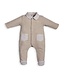Babypakje teddy streep (beige/wit) - First (My First Collection)
