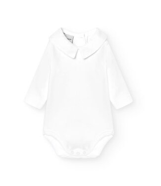 Babidu: Babykleding Body/romper punt kraagje (lange mouw) - Babidu